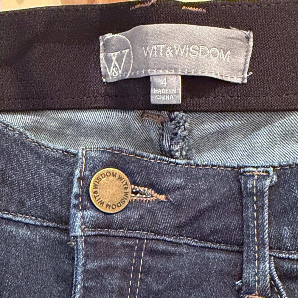 Wit & Wisdom Skinny Jeans - Dark Blue - Picture 2 of 3